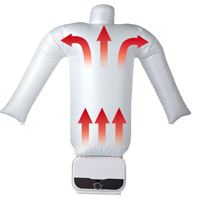 Household Automatic Mini Dryer Ironing Machine Multipurpose Storage Folding Electric Plastic Housing