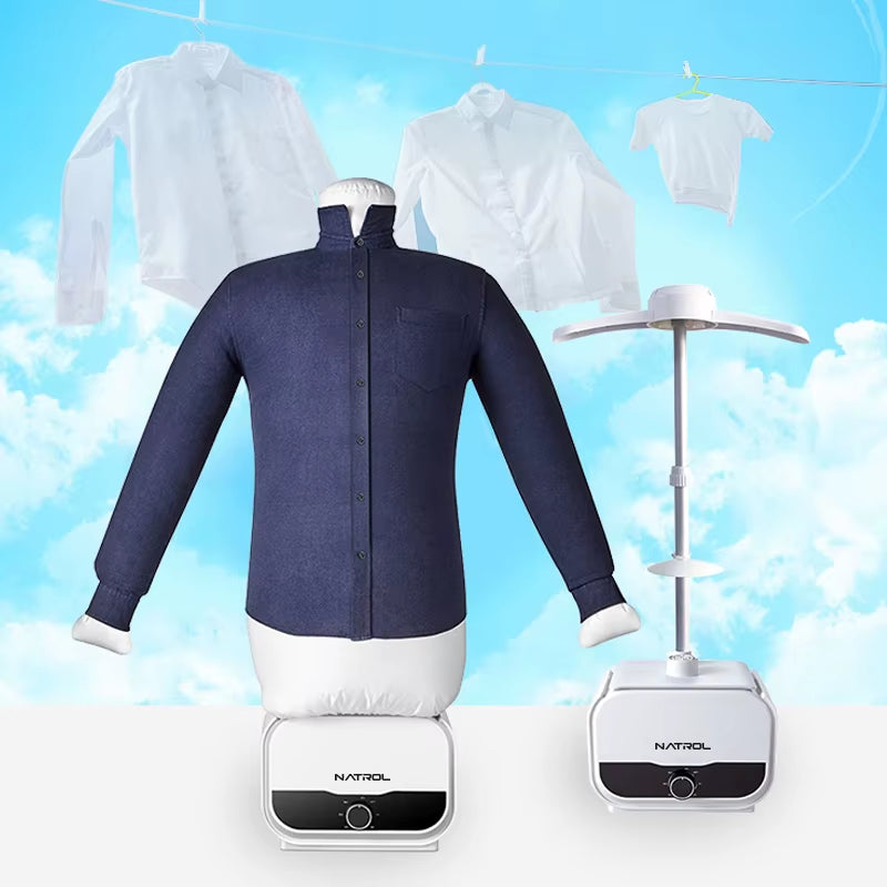 Household Automatic Mini Dryer Ironing Machine Multipurpose Storage Folding Electric Plastic Housing